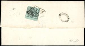 PETRIOLO, ovale punti 8 - 1 baj (2), bordo ... 