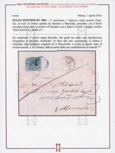 SARNANO, C.s.d. in azzurro, punti ... 