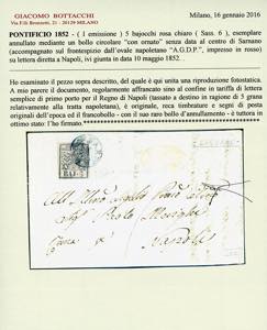 SARNANO, C.s.d. in nero punti 13 - ... 