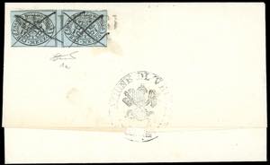 VELLETRI, SD + penna non catalogato -1/2 baj ... 