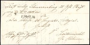 1850 - Lettera in franchigia del ... 