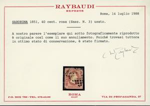 1851 - Prima emissione, serie ... 