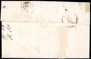 1854 - 20 cent. azzurro (5), bordo ... 