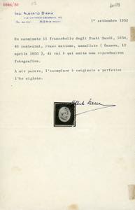 1854 - Terza emissione, serie ... 