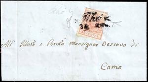 RHO, punti R3- 15 cent. rosso prima tiratura ... 