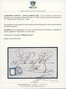 R-STATO PONTIFICIO - 20 cent. ... 