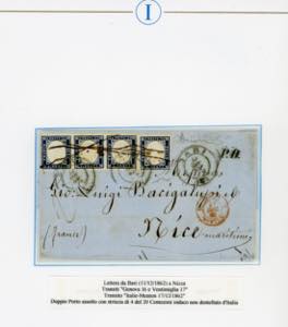 1862 - 20 cent. indaco (15E), ... 