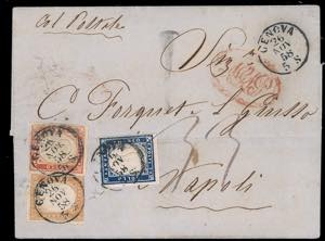 1858/60 - Eccezionale insieme di ... 