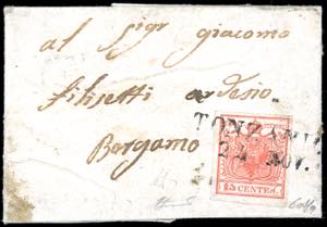 TONZANICO, SD punti 12 - 15 cent. (3f), ... 