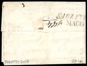 1849 - Lettera prefilatelica ... 