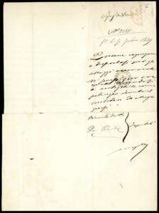 1859 - Lettera in franchiga dalla ... 