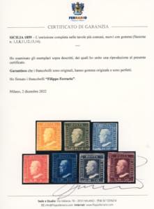 1859 - Lemissione completa nelle ... 