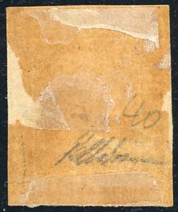 1859 - 1 grano bruno olivastro, I ... 