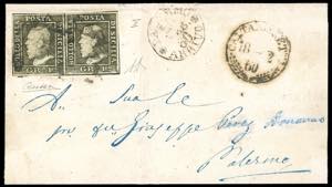 1860 - 1 grano verde oliva grigiastro, II ... 