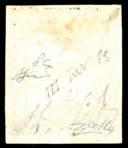 1859 - 2 grana azzurro vivo, III ... 
