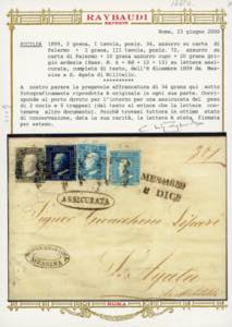 1859 - 20 grana grigio ardesia, ... 