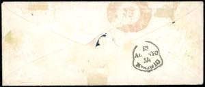 1852 - 40 cent. celeste (5), ... 