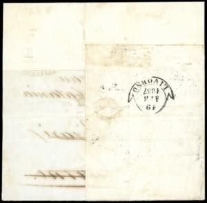 1857 - 1 crazia bruno su grigio ... 