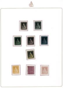 1851 - Tre fogli da esposizione ... 