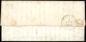 1848 - Lettera completa di testo ... 