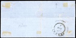 1862 - 10 cent. bistro arancio, ... 