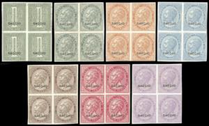 1863 - De La Rue, tiratura di ... 