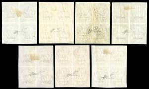 1863 - De La Rue, tiratura di ... 