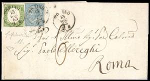 1863 - 15 cent. De La Rue (L18), in ... 