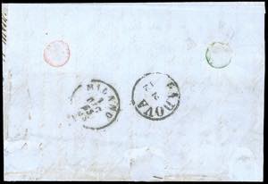 1863 - 40 cent. De La Rue, ... 