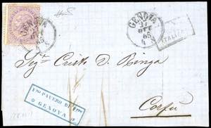 1865 - 60 cent. De La Rue, tiratura di ... 