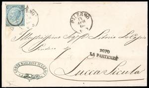 1865 - 20 cent. su 15 cent. Ferro di ... 