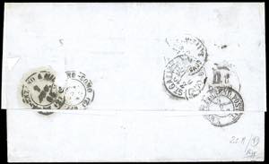1865 - 20 cent. su 15 cent. Ferro ... 