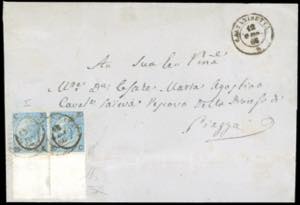 1866 - 20 cent. su 15 cent. Ferro di ... 