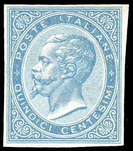 1865 - 20 cent. su 15 cent. Ferro di ... 