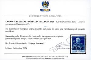 1926 - 1,25 lire Giubileo, dent. ... 