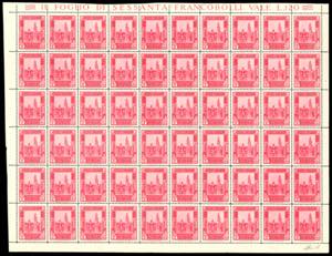 1936 - 2 lire Pittorica, dent. 14 (225), ... 