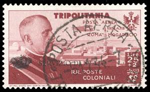 SERVIZIO AEREO 1934 - 25 lire + 2 lire ... 