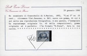 1892 - 5 cent. su 10 cent. ... 