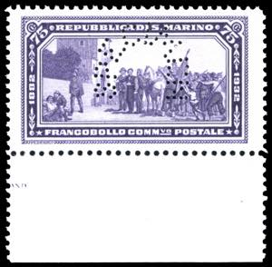 1932 - 75 cent. violetto Garibaldi, ... 