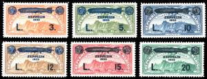 1933 - Zeppelin, serie completa (11/16), ... 