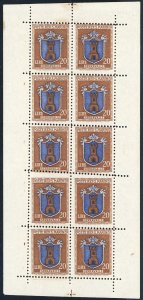 1945/46 - Stemmi, minifogli, serie ... 