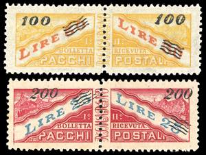 1948/50 - Soprastampati, serie completa ... 