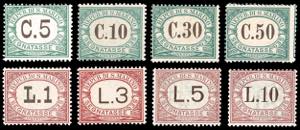 1897/1919 - Prima emissione, serie completa ... 