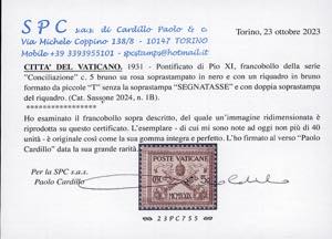 SEGNATASSE 1931 - 5 cent. senza ... 