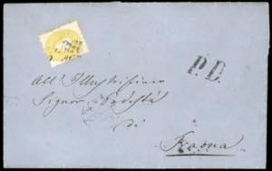 AUSTRIA 1862 - 2 kr. giallo (Austria 17), ... 