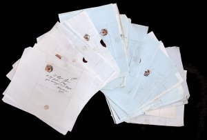 LOMBARDO VENETO 1850/1858 - Quaranta lettere ... 