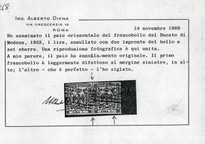 MODENA 1852/1859 - Bellinsieme di ... 