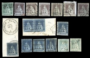 TOSCANA 1852/1860 - Insieme di ... 