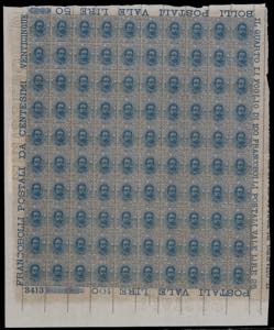 REGNO DITALIA 1893/1896 - 10 ... 