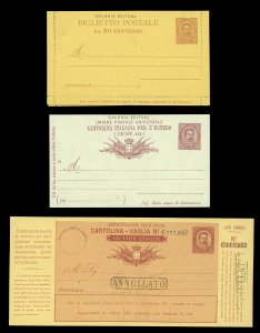 REGNO DITALIA INTERI POSTALI ... 